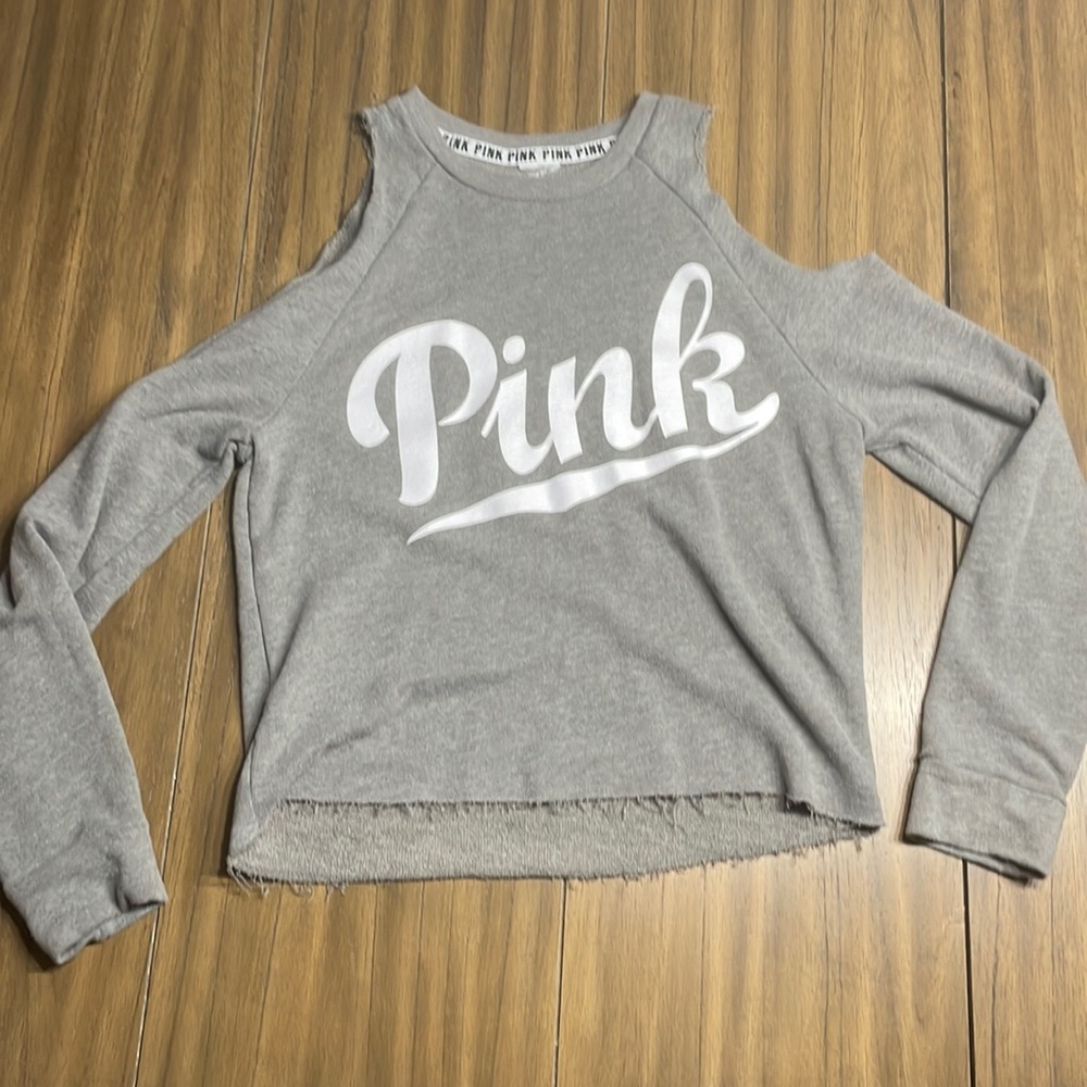 open shoulder long sleeve